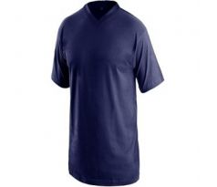 Tričko DALTON, výstřih do V, tm. modré, barva 413 vel. XL