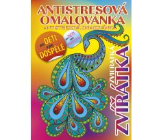 Omalovánky A5 antistresové - Zvířátka