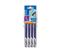 Popisovač Pilot 4104 Frixion Fineliner EVOLUTIVE Set2go 4 barvy basic