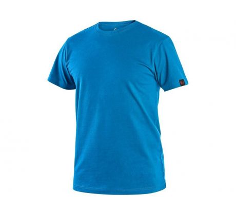 Tričko CXS NOLAN, krátký rukáv, azurově modré